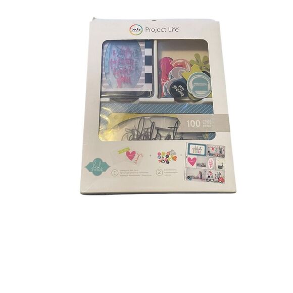 NEW Becky Higgins Project Life Scrapbooking Kit 100 Pieces - Picture 1 of 7